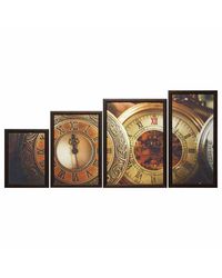 Модульная картина Династия 06-066-04 "Часы"